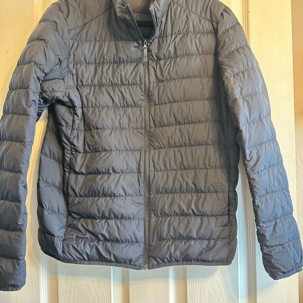 Lightweight Navy Puffer Jacket - image 1